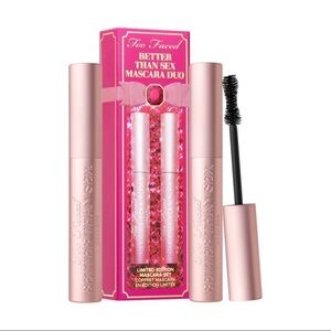Too Faced Better Than Sex Mascara Duo Set Full Size 2pc Limited Edition